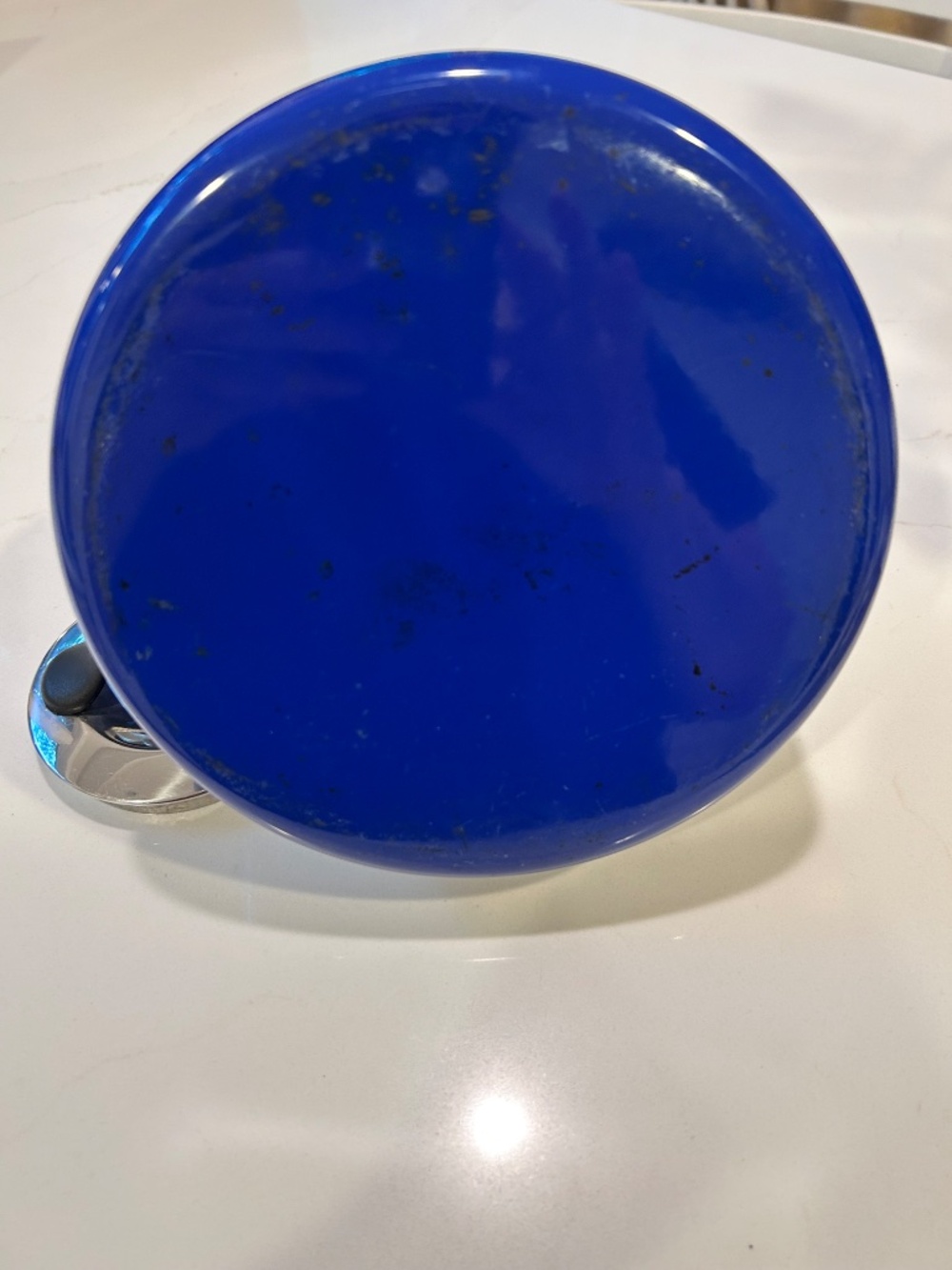 Chantel Classic Cobalt Blue Whistling 1.8 Qt Tea Kettle - Picture 8 of 9